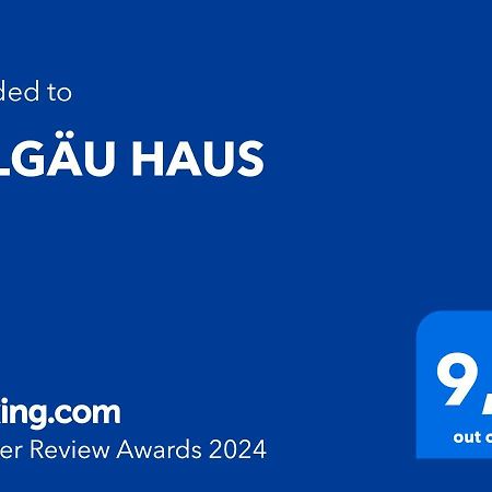 Allgaeu Haus Isny im Allgau Exterior photo